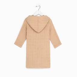 Халат детский муслиновый LoveLife (4 года, рост 104-110 см), цвет пудровый, 100% хлопок, 235 г/м²