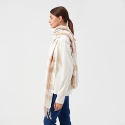 Палантин женский MINAKU. цвет молочный, размер 68×180 см