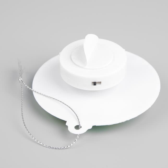 Световая подвеска «Дед Мороз» 7.5 см, от батареек LR44×3, свечение мульти