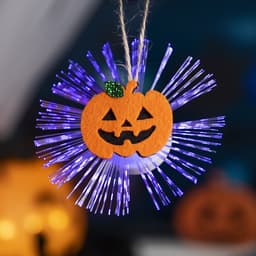 Светодиодная игрушка «Тыква» 10 см, батарейки AG13×3 (в комплекте), свечение мульти