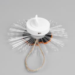 Светодиодная игрушка «Тыква» 10 см, батарейки AG13×3 (в комплекте), свечение мульти