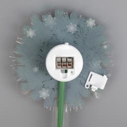 Светодиодная игрушка на палочке «Олень» 10×28×3 см, от батареек LR44×3, свечение тёплое белое