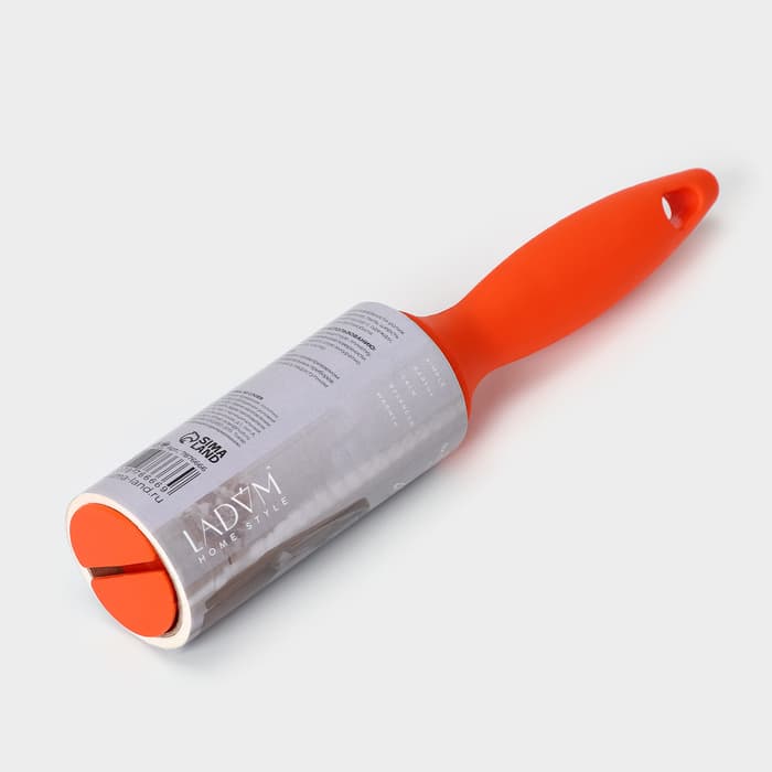 Ролик для чистки одежды LaDom, 60 листов + 2 сменных блока по 60 листов