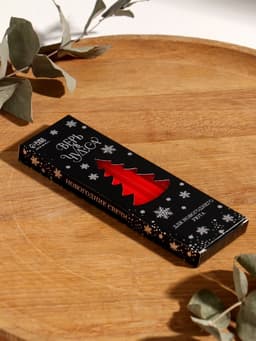 Набор свечей восковых «Новый год. Верь в чудеса», 4 шт., красные, 10×15×3 см