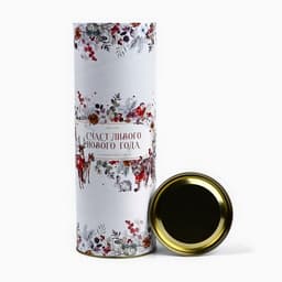 Тубус под бутылку «Счастливого Нового года», 34.5×12.5×12.5 см