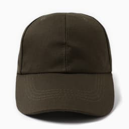 Кепка однотонная MINAKU на липучке, тёмно-зелёная, размер 52-54