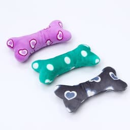 Мягкая игрушка для собак «Косточка», 17×8 см, цвет МИКС