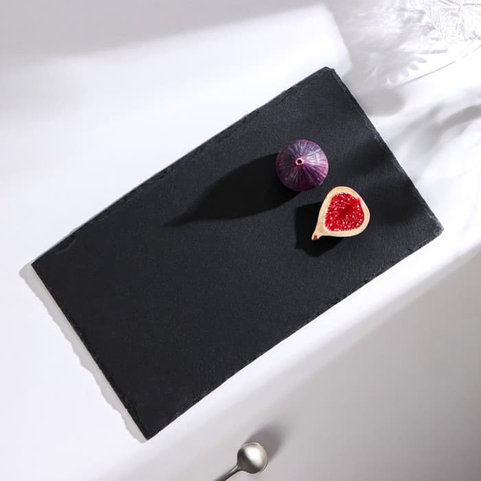 Доска для подачи из сланца Magistro Valley, 35×20 см