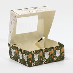 Коробка складная «Новогодний шик», 10×8×3.5 см