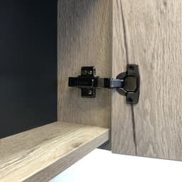 Шкаф подвесной COMFORTY «Порто – 50», 485×145×800 мм, цвет дуб дымчатый