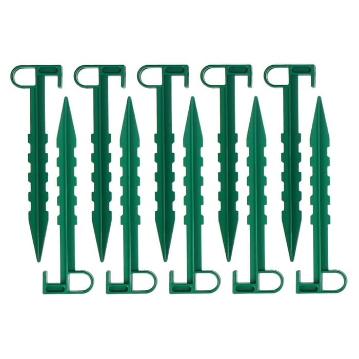 Набор колышков для зажима укрывного материала, h=14 см, набор 10 шт., Greengo