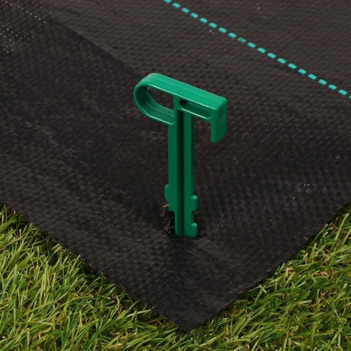 Набор колышков для зажима укрывного материала, h=14 см, набор 10 шт., Greengo