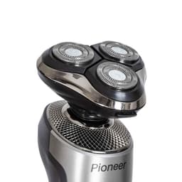 Электробритва Pioneer BS007, 3 Вт, 3 головки, USB, АКБ, серебристая