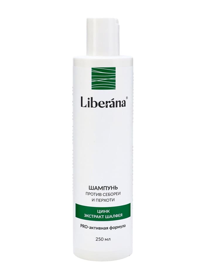 Шампунь Liberana против себореи и перхоти, 250 мл