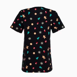 Футболка женская KAFTAN «Xmas family» размер 40-42, черный