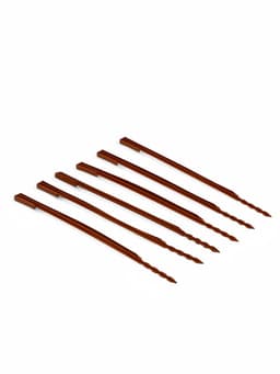 Колышки для бордюрной ленты, h=40 см, набор 10 шт., коричневый, Greengo