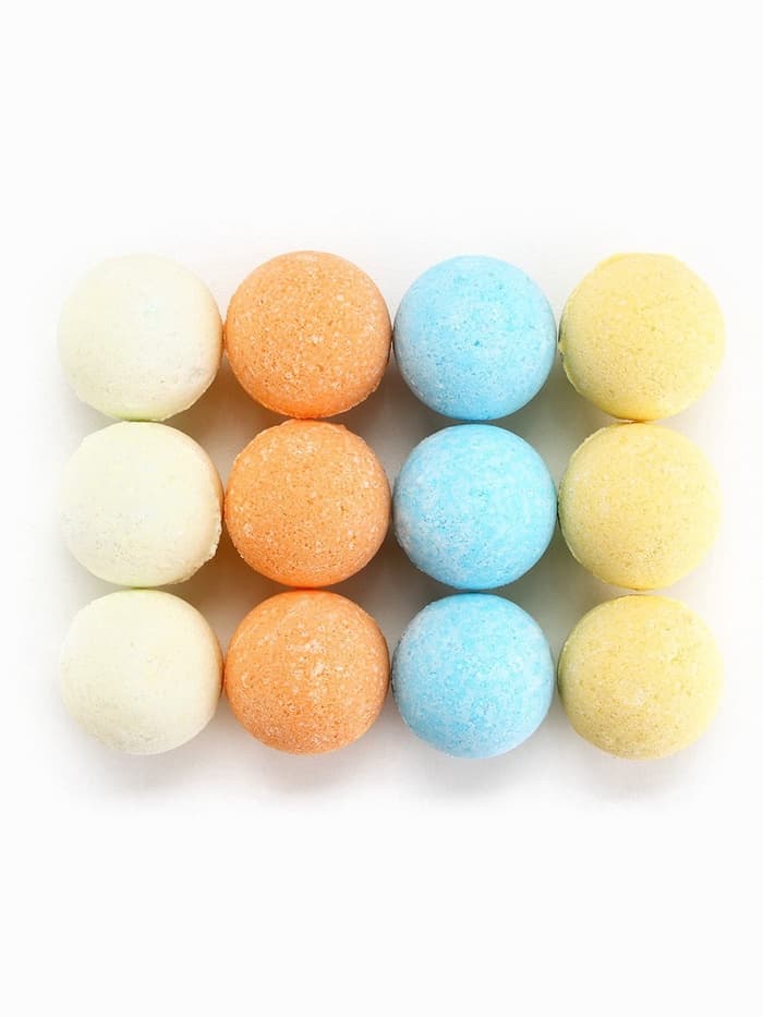 Бомбочки для ванны «С Новым годом», 12×40 г, Чистое счастье