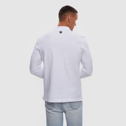 Поло с длинным рукавом President, размер XL, цвет белый