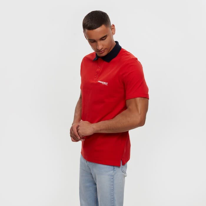 Поло President Sport, размер XS, цвет красный