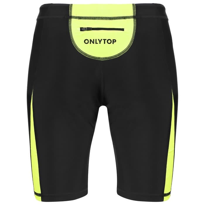 Тайтсы ONLYTOP беговые компрессионные, размер 52, чёрные