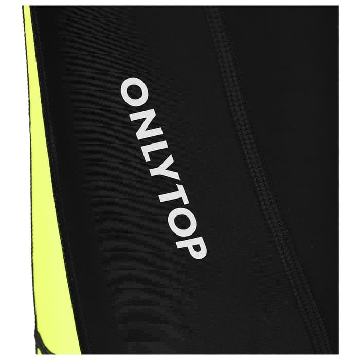 Тайтсы ONLYTOP беговые компрессионные, размер 52, чёрные