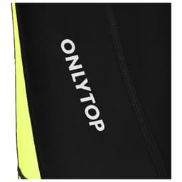 Тайтсы ONLYTOP беговые компрессионные, размер 52, чёрные