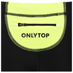 Тайтсы ONLYTOP беговые компрессионные, размер 52, чёрные