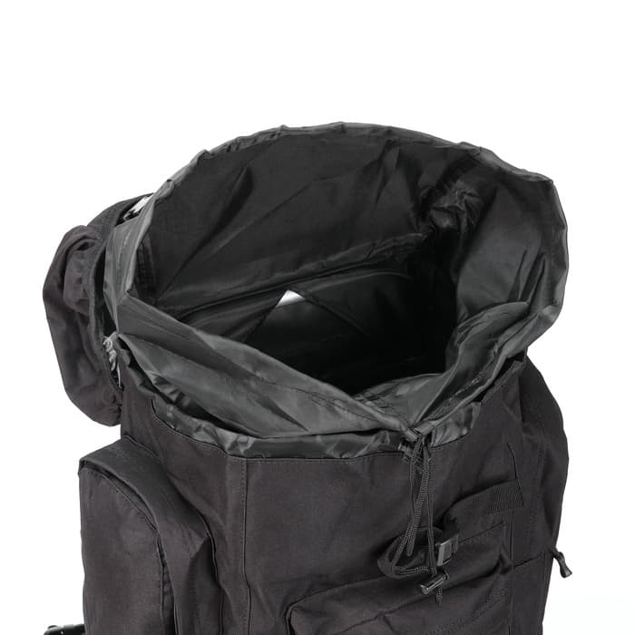 Рюкзак тактический туристический Adventure, 70 л, с карманами, однотонный, чёрный