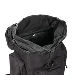 Рюкзак тактический туристический Adventure, 70 л, с карманами, однотонный, чёрный