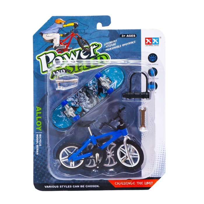 Набор пальчиковых игрушек «Скорость», фингербайк, фингерборд, цвет МИКС