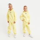 Костюм детский (худи, брюки) MINAKU: Basic Line KIDS, oversize, жёлтый, рост 104 см
