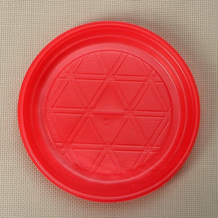 Набор пластиковой одноразовой посуды на 3 персоны Не ЗАБЫЛИ! «Светофор», МИКС