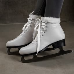 Коньки фигурные Winter Star с мехом, р. 34