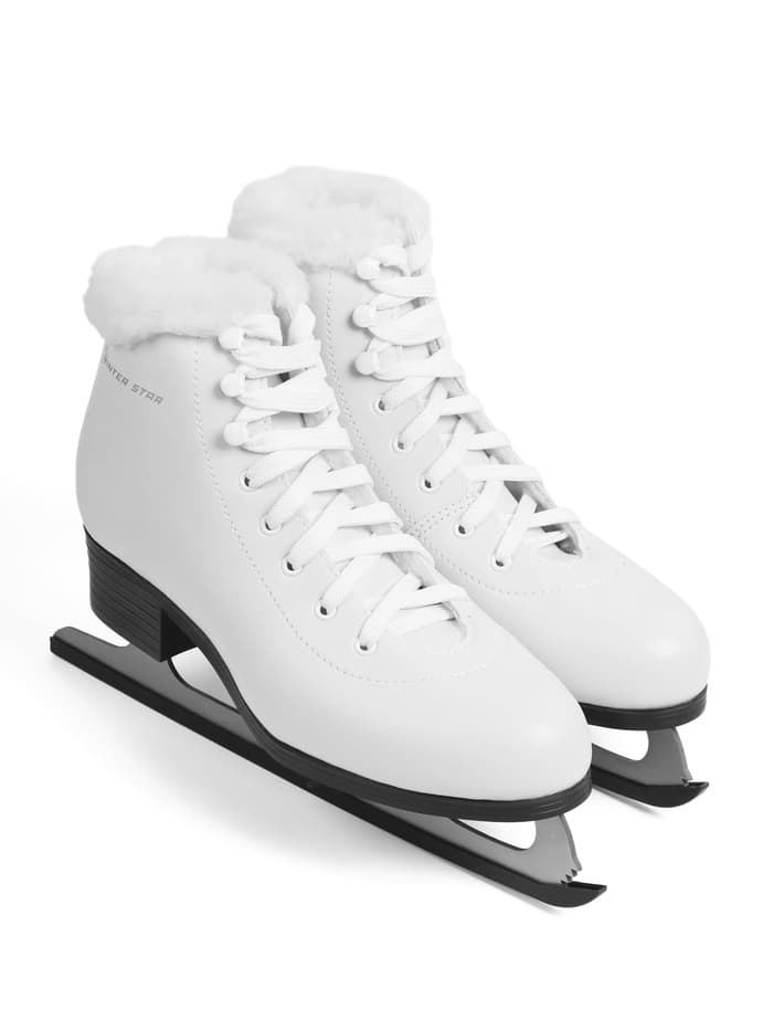 Коньки фигурные Winter Star с мехом, р. 37
