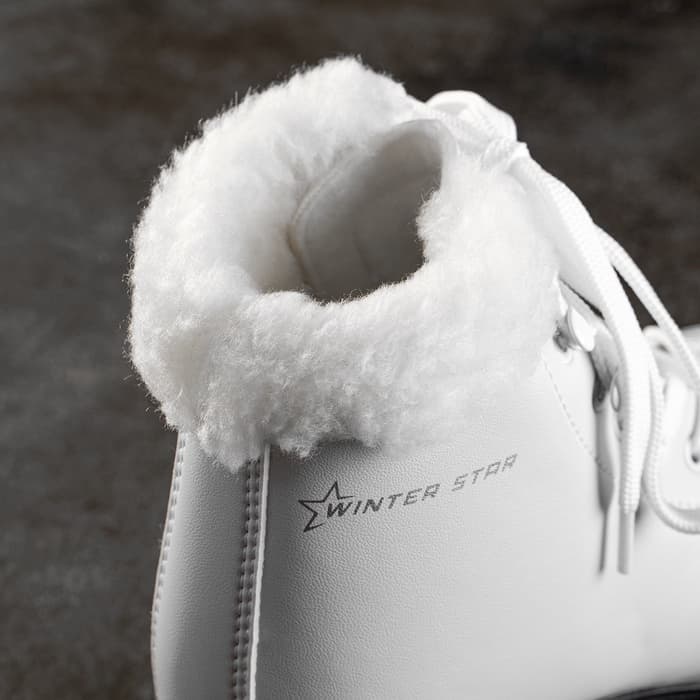 Коньки фигурные Winter Star с мехом, р. 38
