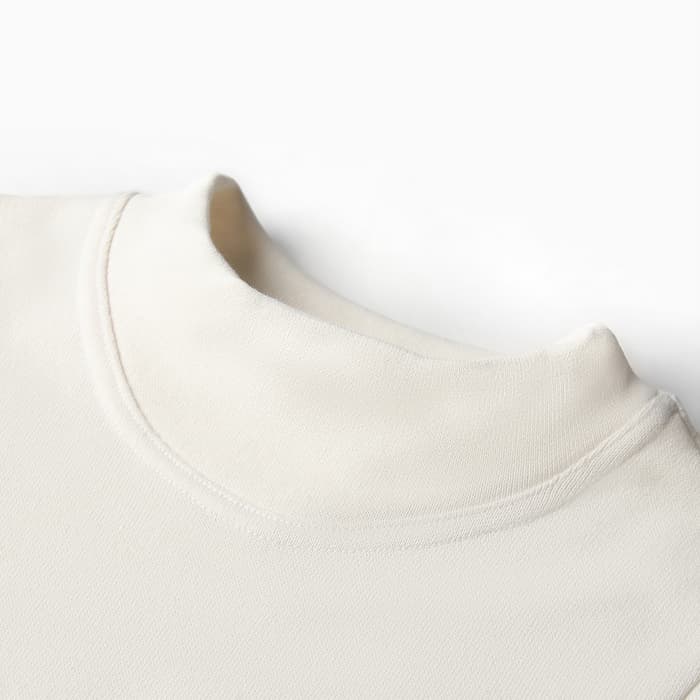 Термобельё для девочки (лонгслив, легинсы), белое, рост 116-122