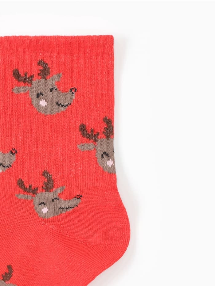 Новогодний подарочный набор KAFTAN Happy NY носки размер 36-39 (23-25 см), бомбочка для ванн