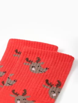 Новогодний подарочный набор KAFTAN Happy NY носки размер 36-39 (23-25 см), бомбочка для ванн