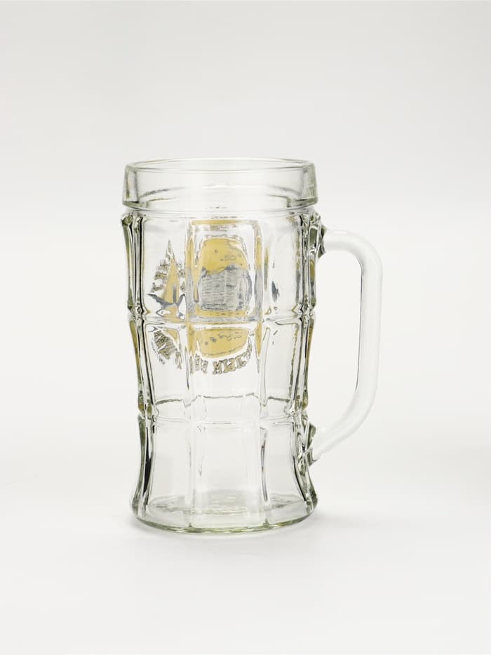 Кружка пивная с надписью «Крепкому мужику, со светлым будущим», 500 мл