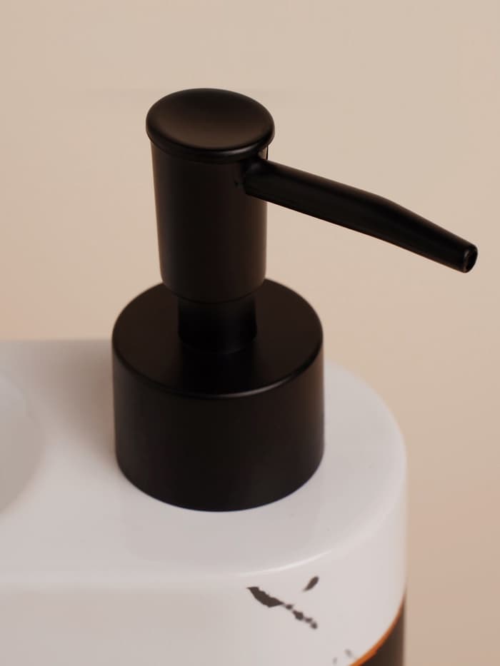 Дозатор для мыла SL Home Lines, с подставкой для губки, 400 мл, белый