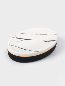 Аксессуары для ванной SAVANNA Grace, 3 предмета, дозатор для мыла 290 мл, стакан, мыльница, чёрные