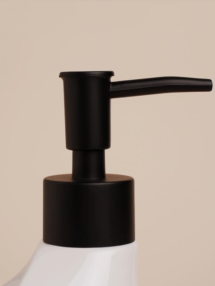 Дозатор для мыла SL Home Drop, с подставкой для губки, 450 мл, белый