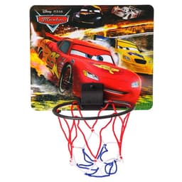 Баскетбольный набор с мячом «Тачки», диаметр мяча 8 см, диаметр кольца 13.5 см