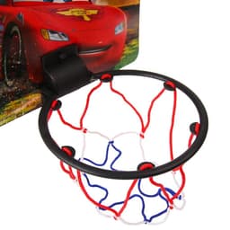 Баскетбольный набор с мячом «Тачки», диаметр мяча 8 см, диаметр кольца 13.5 см