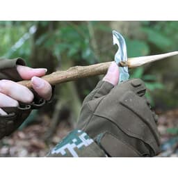 Устройство многофункциональное туристическое, 8 в 1, чёрное