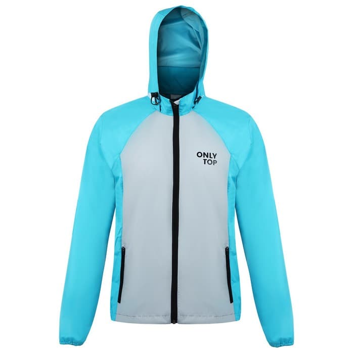 Ветровка ONLYTOP, голубая, размер 42