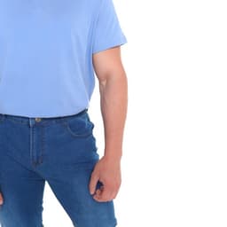 Джинсы мужские, цвет синий, размер 44-46