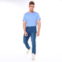 Джинсы мужские, цвет синий, размер 44-46