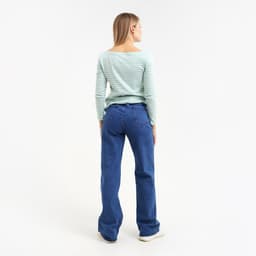 Джинсы женские, цвет голубой, размер 32 (48)