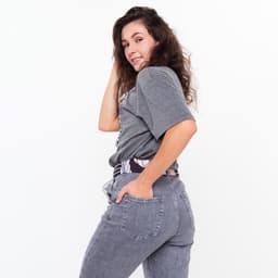 Джинсы женские, цвет серый, размер 26 (42)